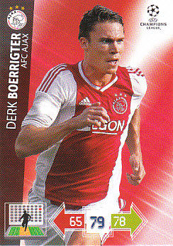 Derk Boerrigter AFC Ajax 2012/13 Panini Adrenalyn XL CL #5